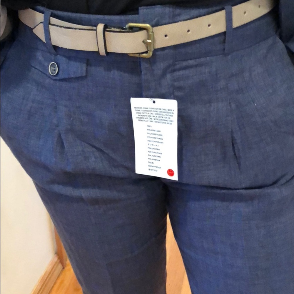 Brand new Zara linen suit with belt. - Picture 5 of 6